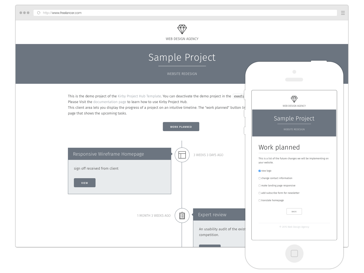 Project Hub screenshot